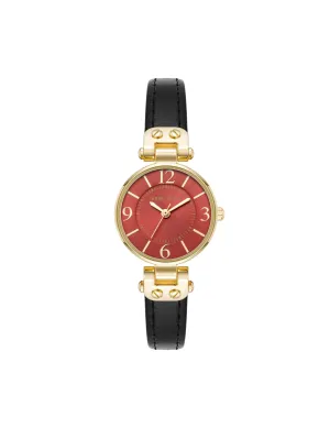 Essential Leather Strap Watch