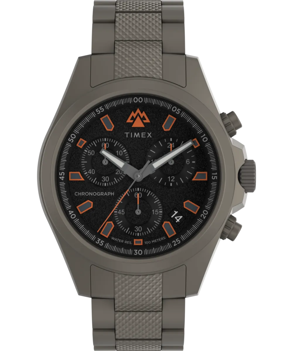 Expedition Field Chronograph 43mm Stainless Steel Bracelet Watch