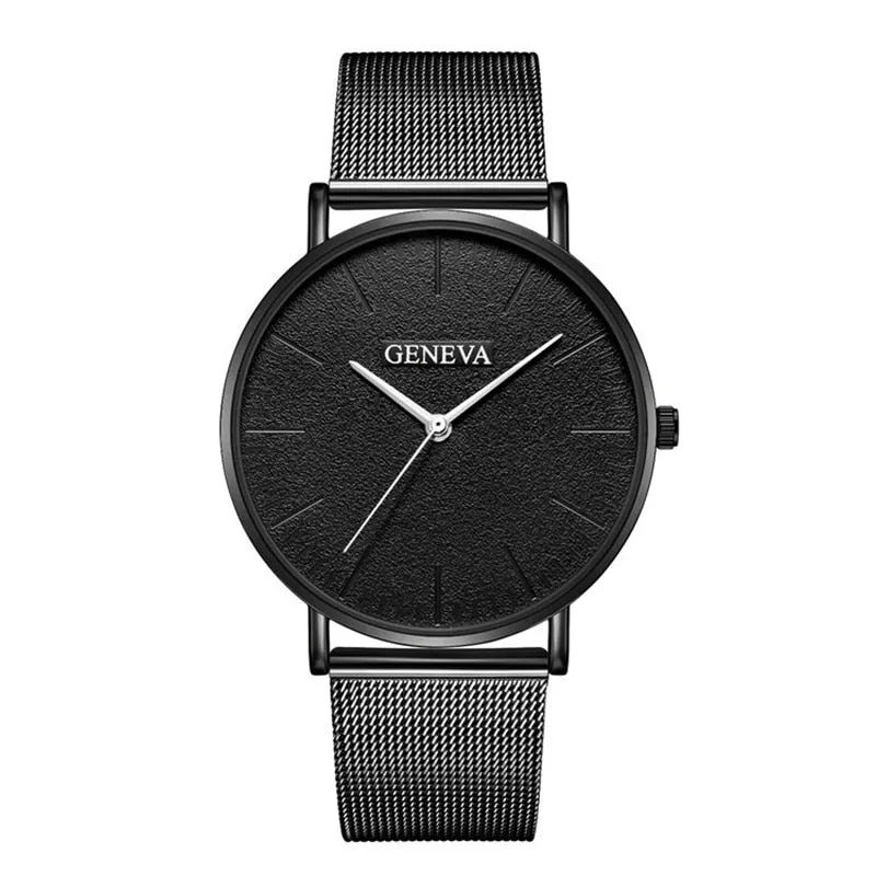 FUERTE Men's Ultra Thin Stainless Steel Watch
