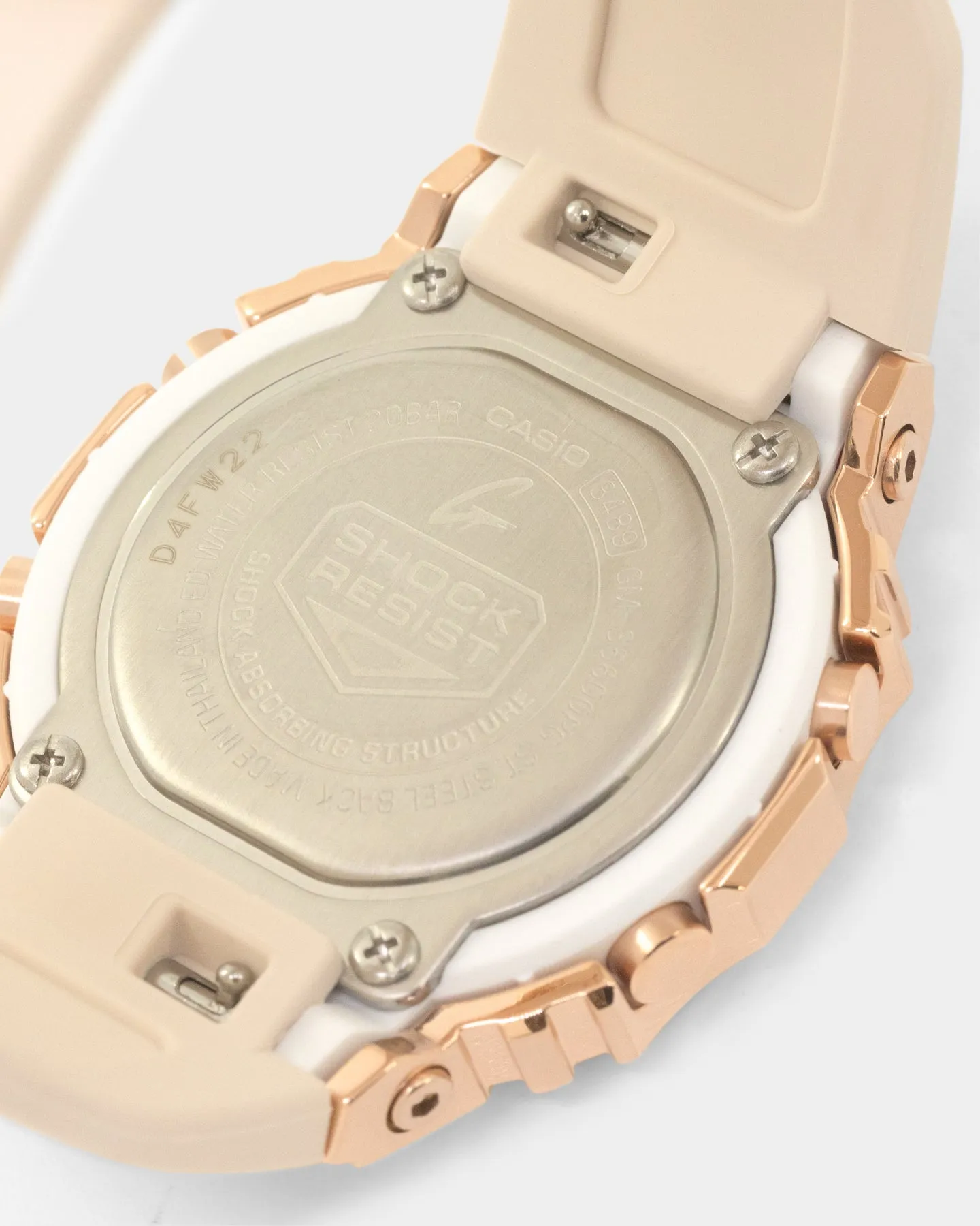 G SHOCK Women's GMS5600PG-4D Rose Gold/Beige