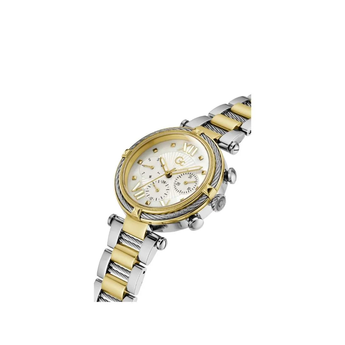 GC Women White Dial 38 mm Analog Watch- Y16020L1MF