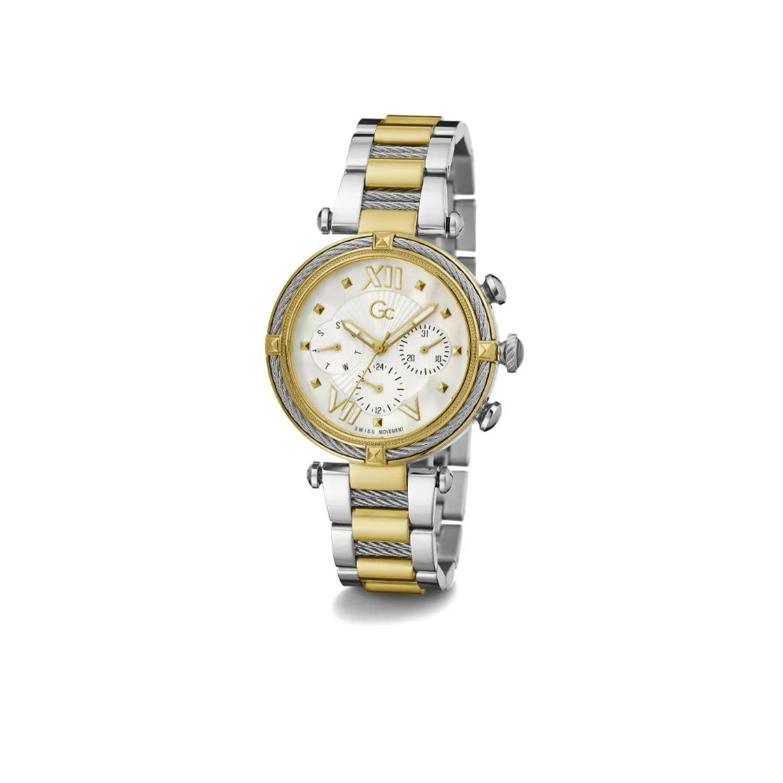 GC Women White Dial 38 mm Analog Watch- Y16020L1MF