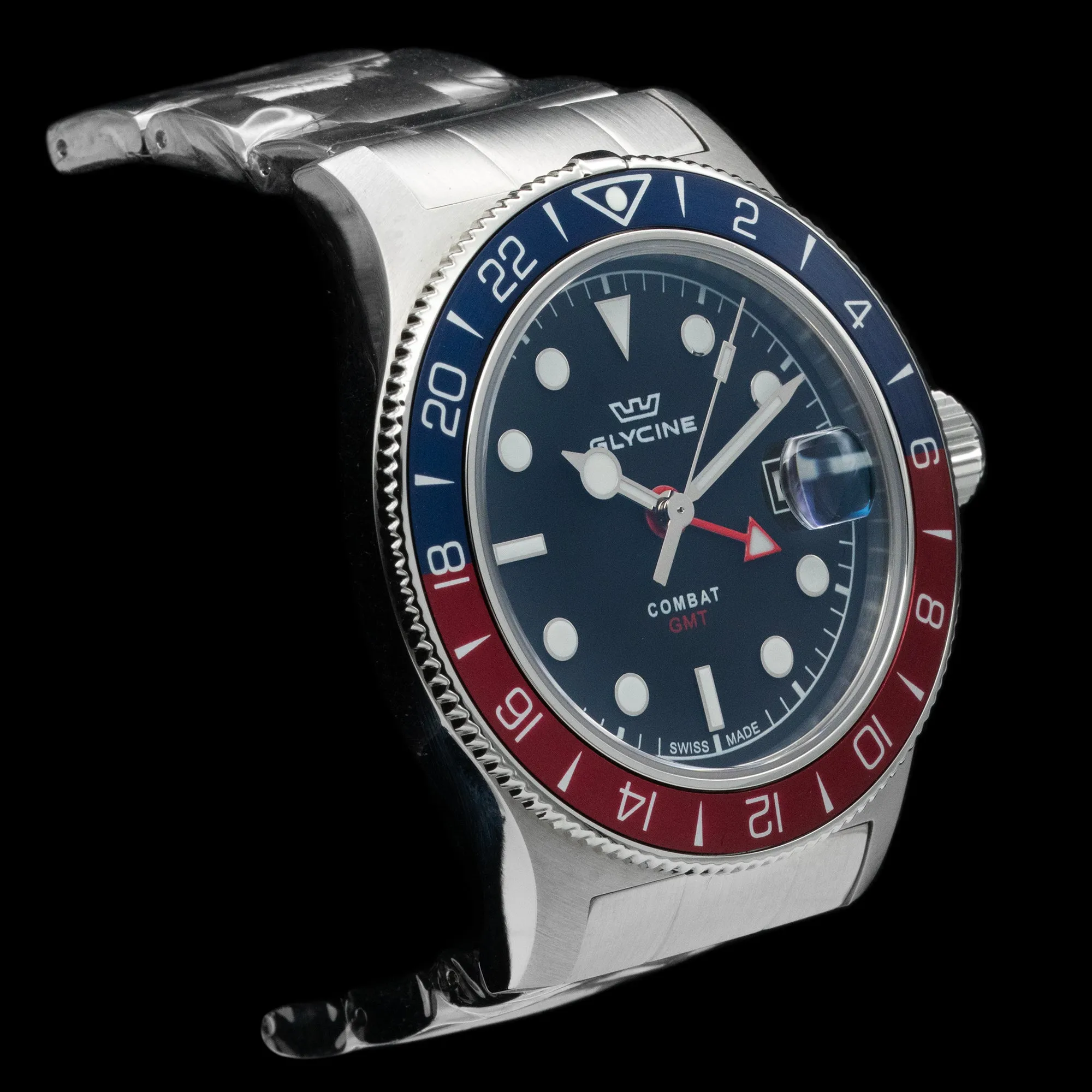 Glycine - Combat Sub Sport GMT 'Pepsi' GL1054