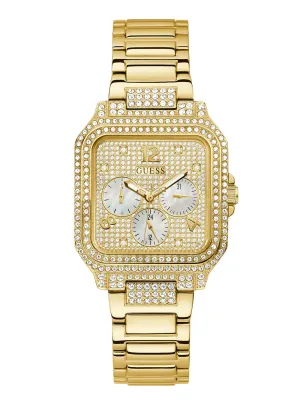 Gold Deco Glitz Watch