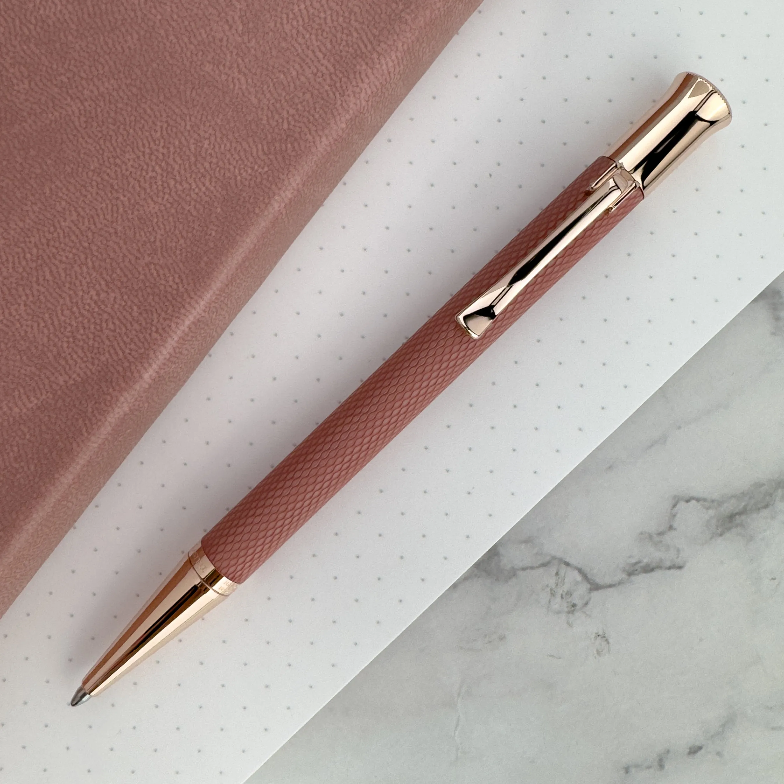 Graf von Faber-Castell Guilloche Ballpoint Pen - Rose