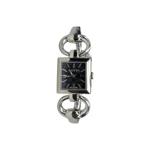 GUCCI 120 BLACK GG QUARTZ WATCH