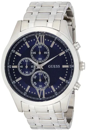 Guess Mens Blue Chronograph Watch - W0875G1