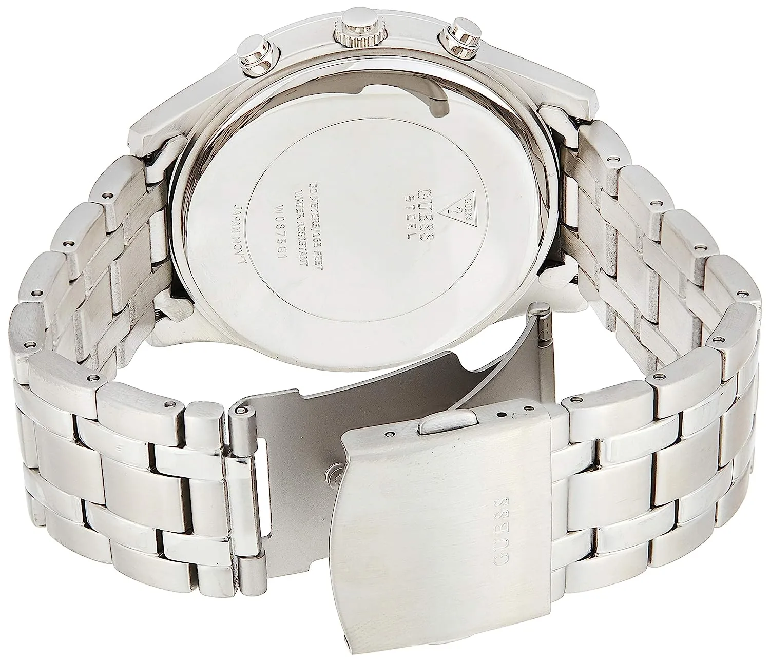 Guess Mens Blue Chronograph Watch - W0875G1