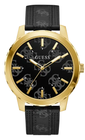 Guess Mens Gold Analog Watch - GW0201G1