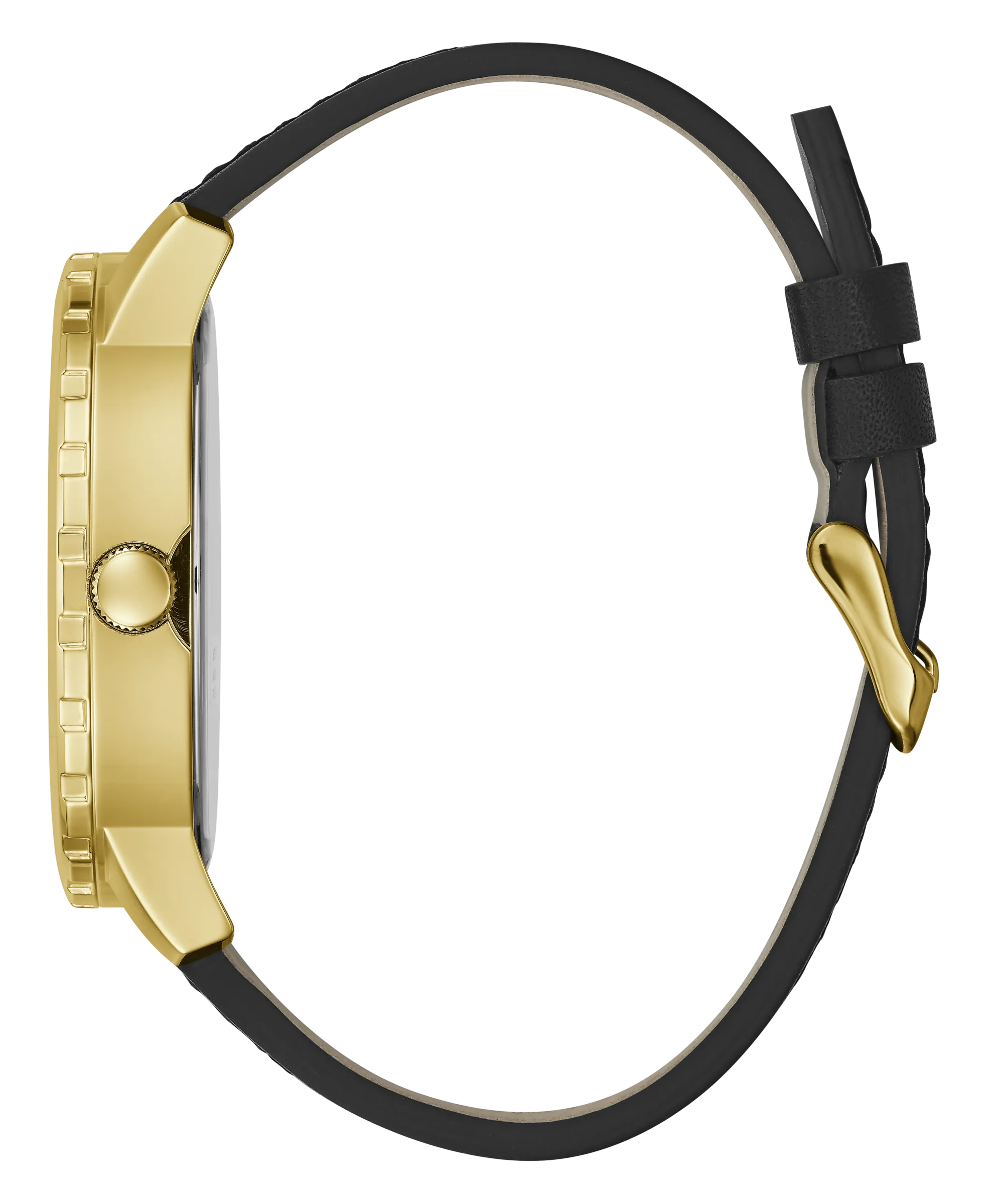Guess Mens Gold Analog Watch - GW0201G1