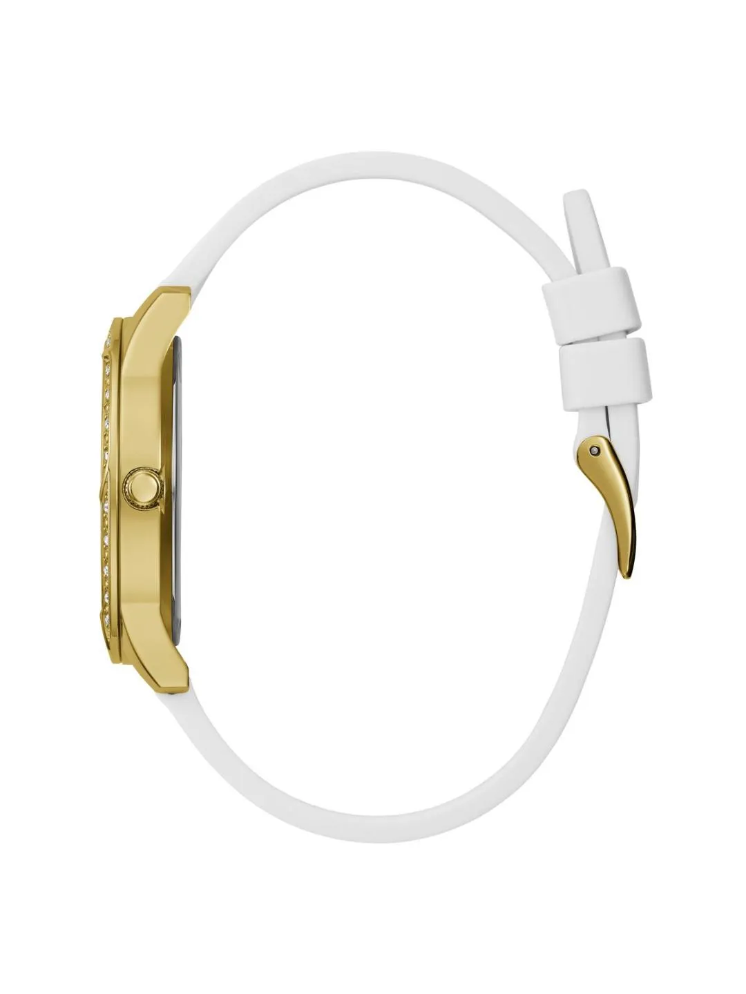 Guess White Dial Women Analog Watch - U1356L5M