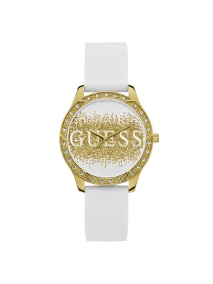 Guess White Dial Women Analog Watch - U1356L5M