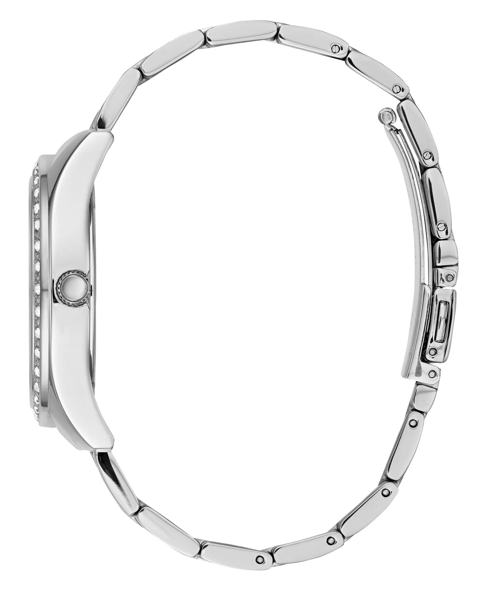 Guess Women Silver Dial Analog Watch - W1061L1