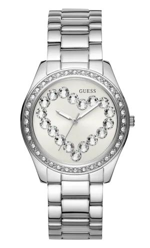 Guess Women Silver Dial Analog Watch - W1061L1