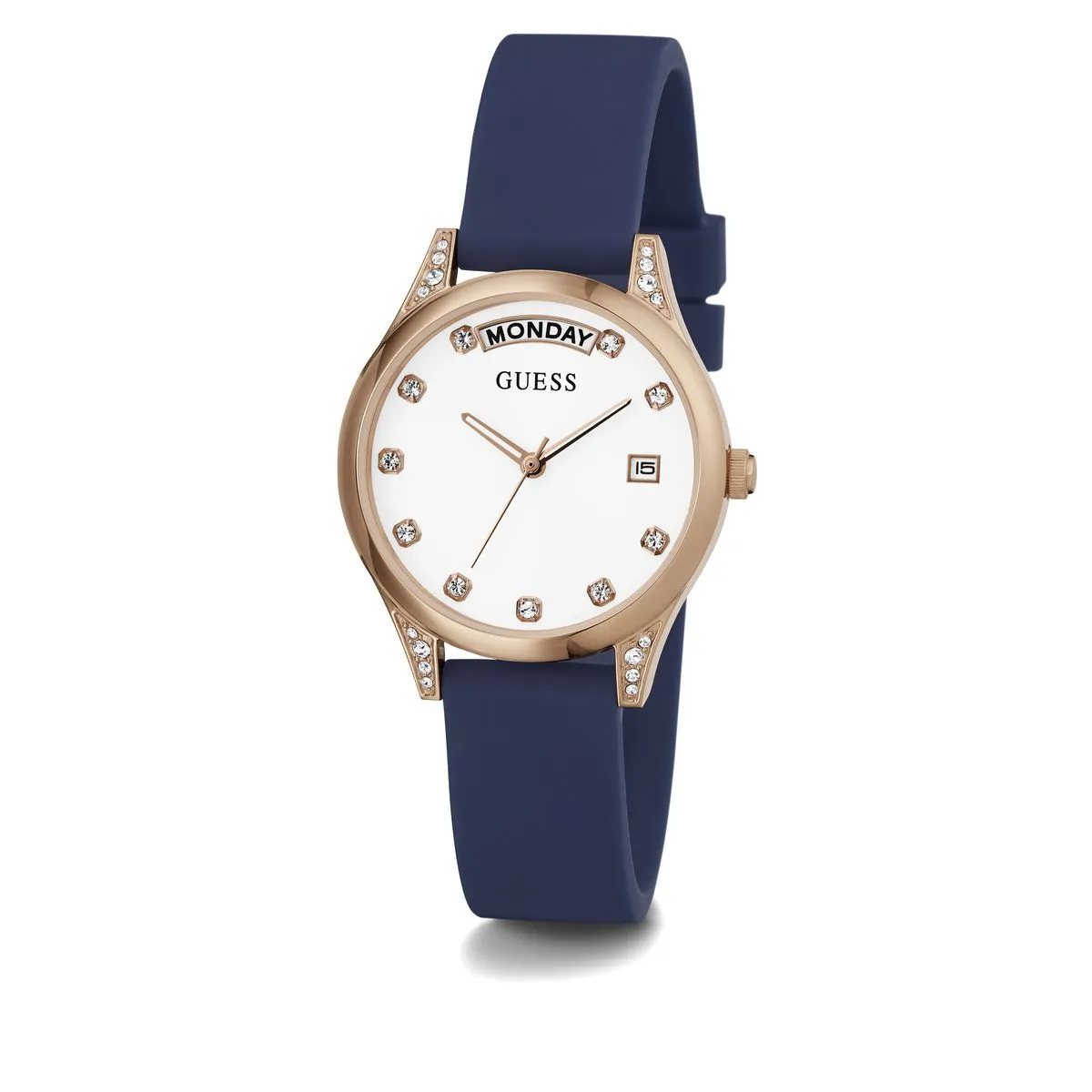 Guess Women White Dial Analog Watch - GW0356L1