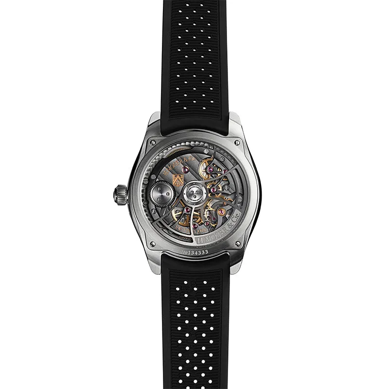 H. MOSER & CIE. PIONEER CENTRE SECONDS COSMIC GREEN