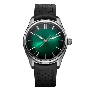 H. MOSER & CIE. PIONEER CENTRE SECONDS COSMIC GREEN