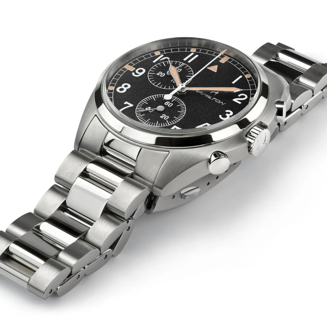 Hamilton Khaki Aviation Pilot Pioneer Chrono Quartz D