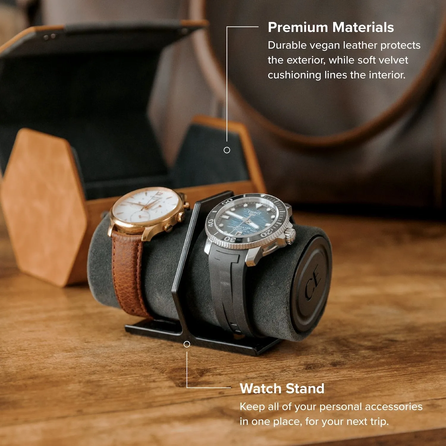 HEX Travel Watch Roll - 2 Slot