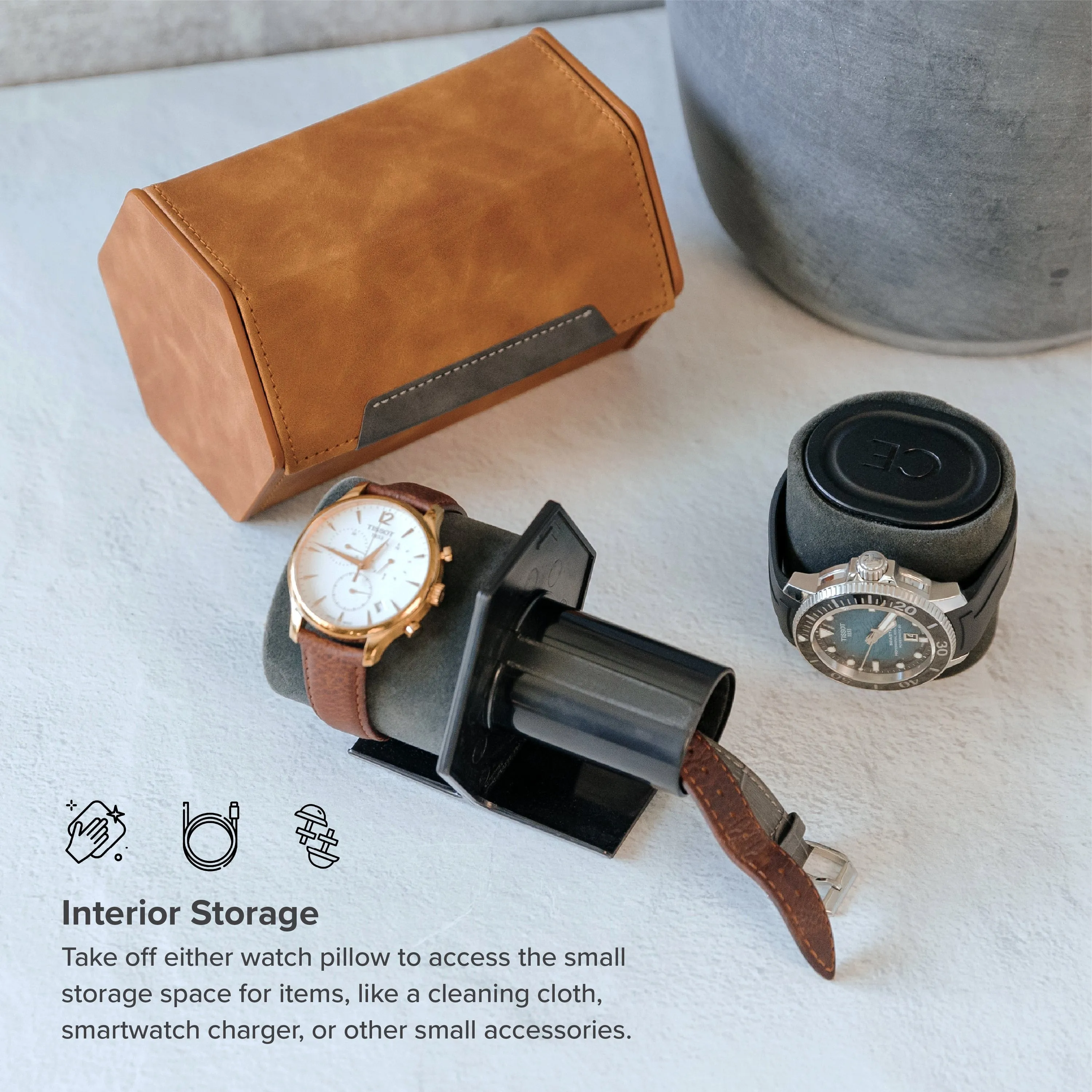 HEX Travel Watch Roll - 2 Slot