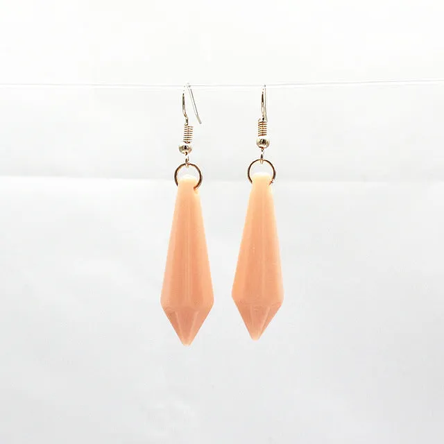 Hot New Fashion Drop Earrings Wholesale Exo Bijoux Geometric Bullet Dangling Long Statement Earrings Women 2016 Jewelry Gift