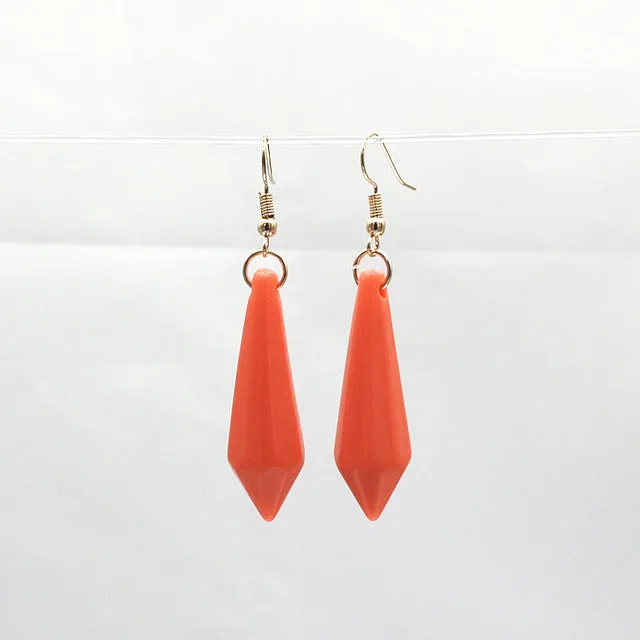 Hot New Fashion Drop Earrings Wholesale Exo Bijoux Geometric Bullet Dangling Long Statement Earrings Women 2016 Jewelry Gift
