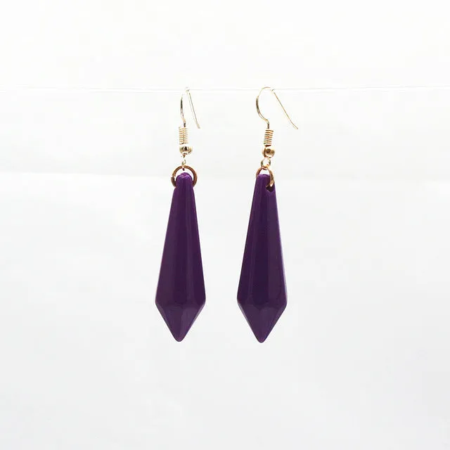 Hot New Fashion Drop Earrings Wholesale Exo Bijoux Geometric Bullet Dangling Long Statement Earrings Women 2016 Jewelry Gift