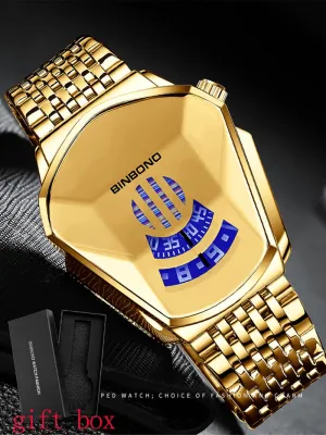 Ingenuity Waterproof Wrist Watch For Men