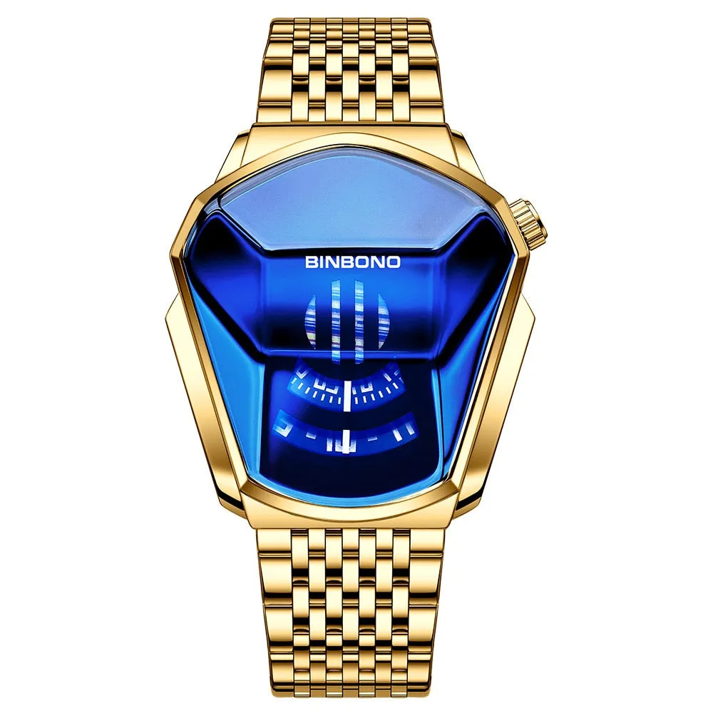 Ingenuity Waterproof Wrist Watch For Men