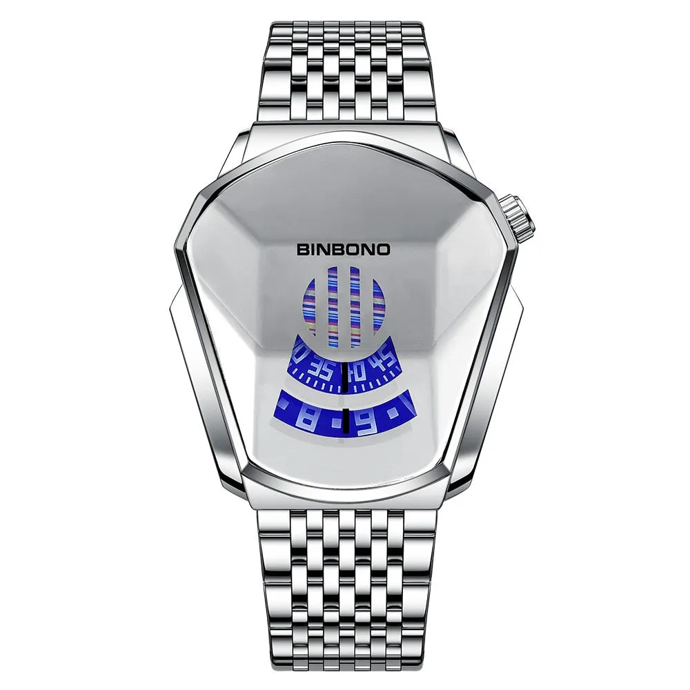 Ingenuity Waterproof Wrist Watch For Men