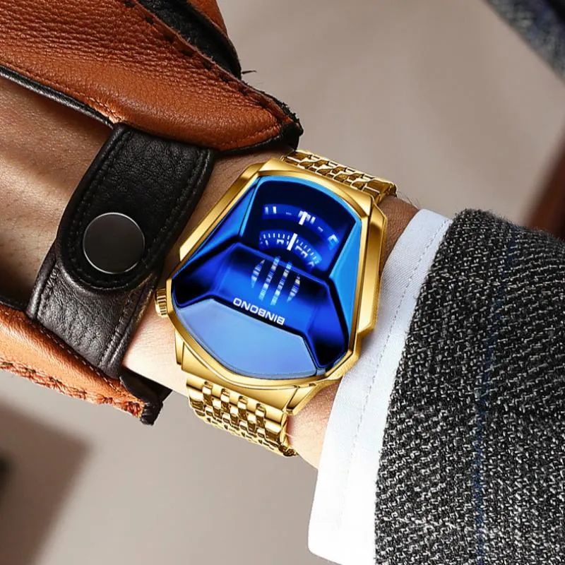 Ingenuity Waterproof Wrist Watch For Men