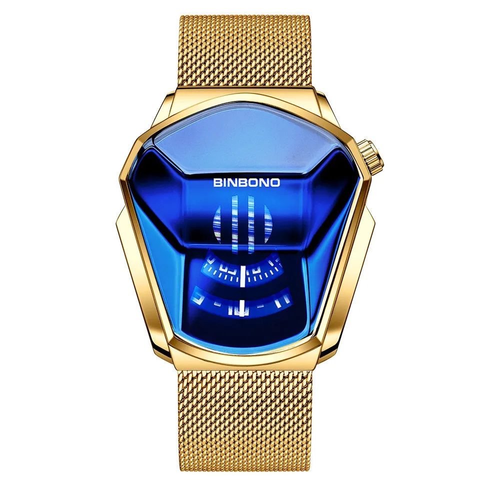 Ingenuity Waterproof Wrist Watch For Men