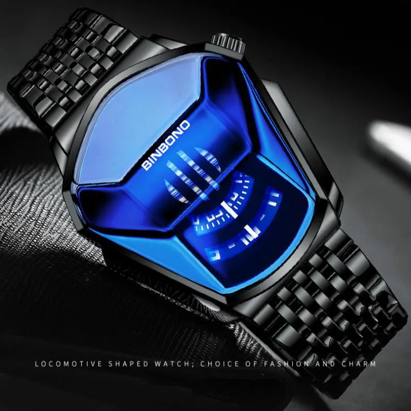 Ingenuity Waterproof Wrist Watch For Men