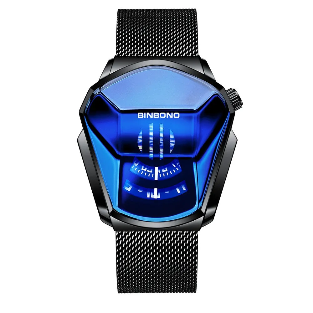 Ingenuity Waterproof Wrist Watch For Men
