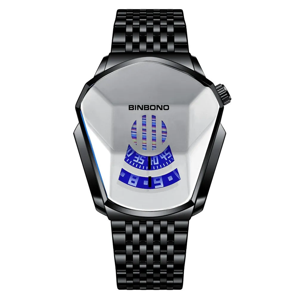 Ingenuity Waterproof Wrist Watch For Men