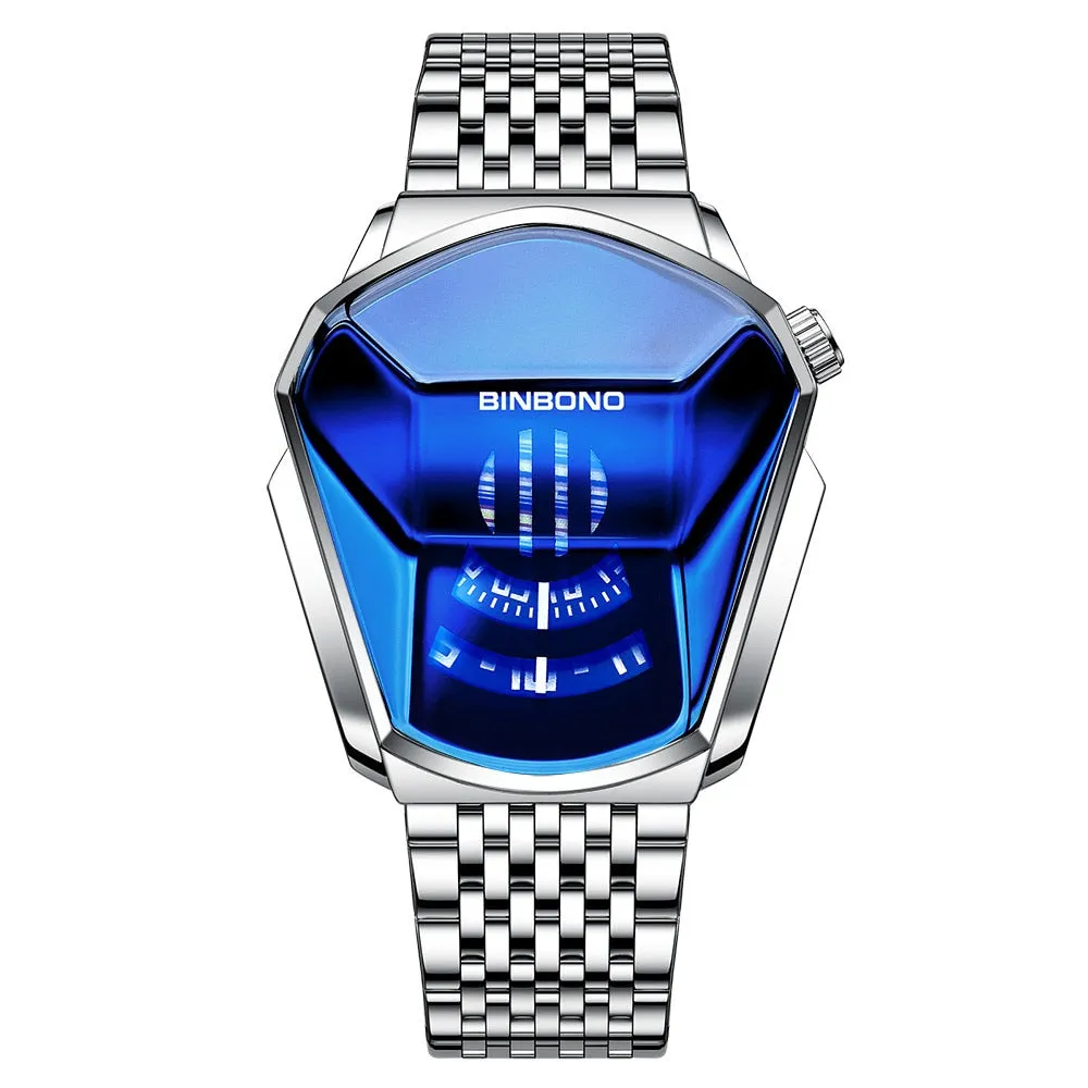 Ingenuity Waterproof Wrist Watch For Men