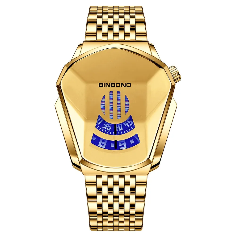 Ingenuity Waterproof Wrist Watch For Men