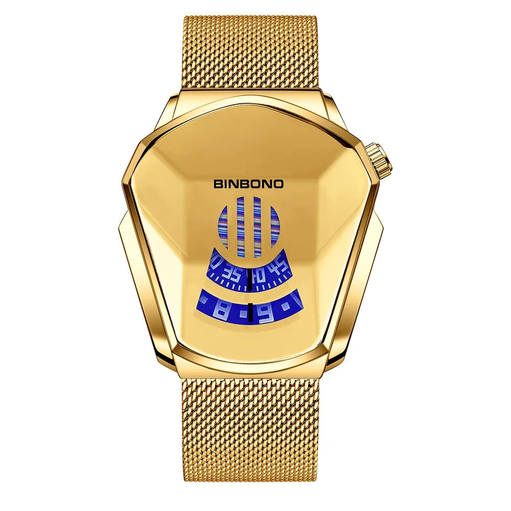 Ingenuity Waterproof Wrist Watch For Men