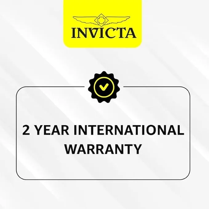 Invicta Speedway Analog Yellow Dial Men's Watch - 44377