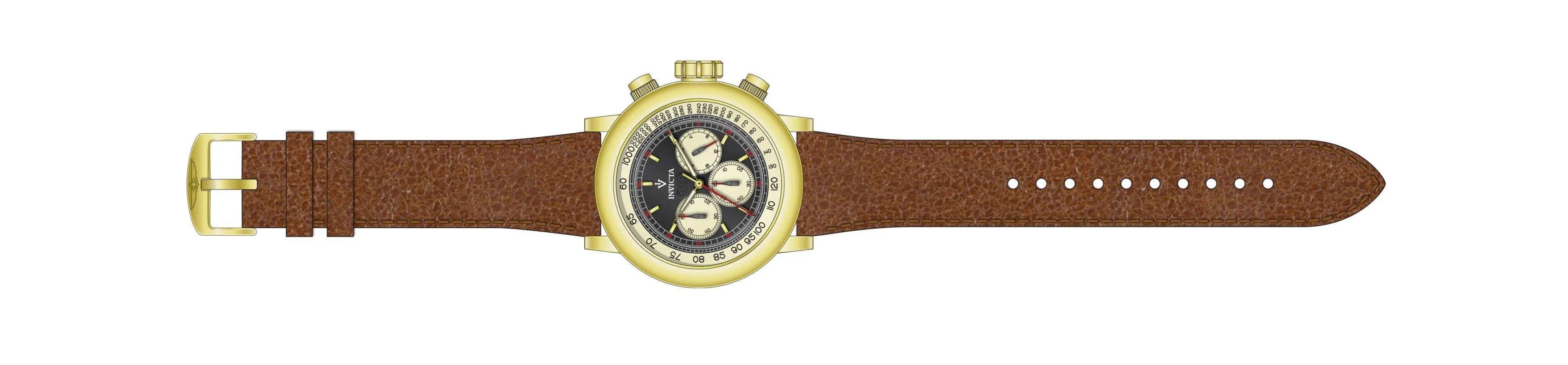 Invicta Vintage Quartz Analog Watch for Men - 37323