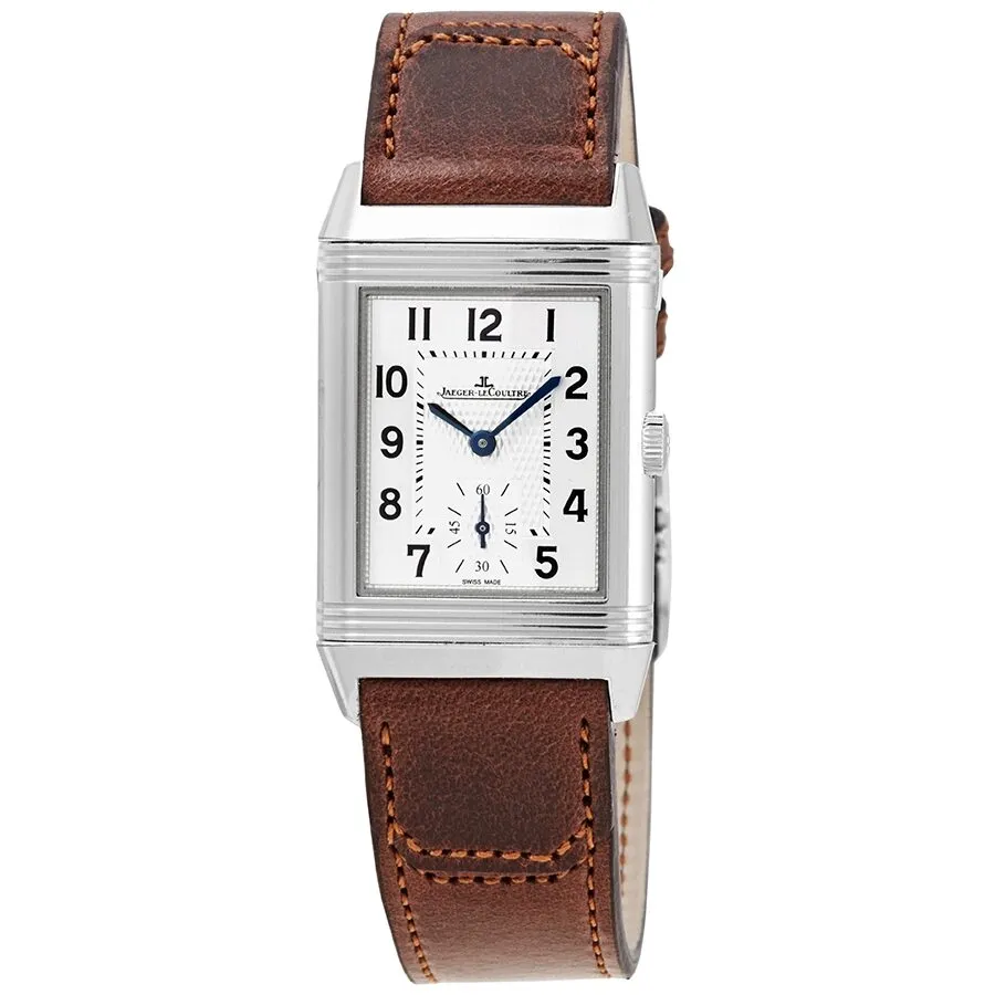 Jaeger Lecoultre Reverso Classic Medium Duoface Men's Handwound Watch Q2458422