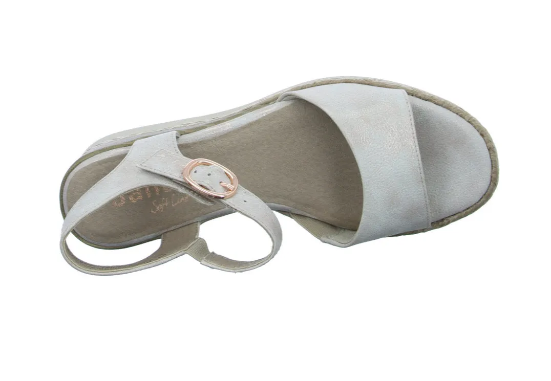 Jana Rose/Gold Sandal 8-28365-42