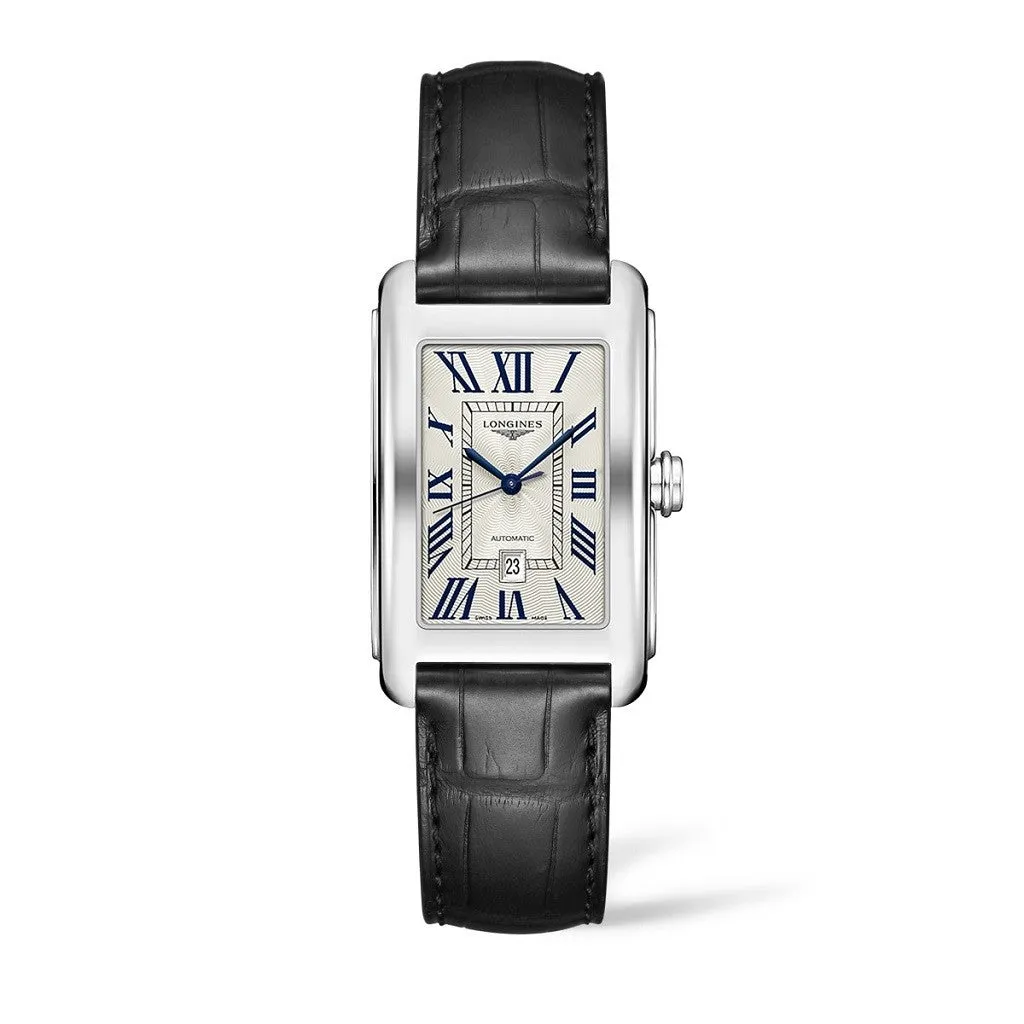 Longines Dolce Vita Automatic Men's Leather Strap 28mm Watch L57574710