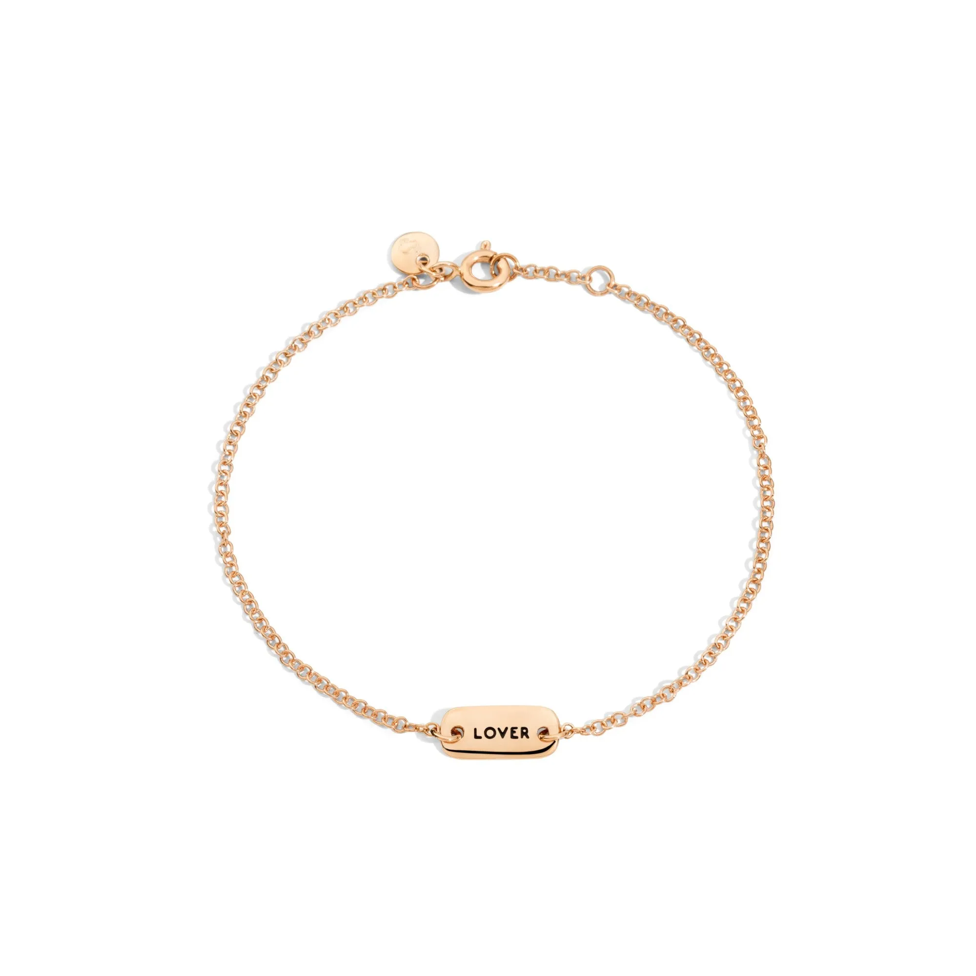 Lover/Fighter Bracelet - Rose Gold