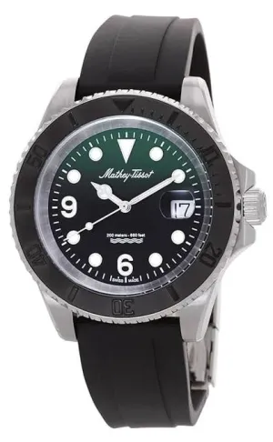 Mathey-Tissot Analog Quartz Green Dial Men's Watch - H909AV