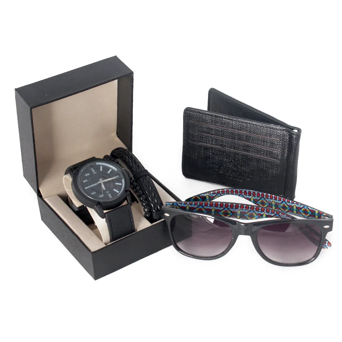 Men Watch Gift Set -7963