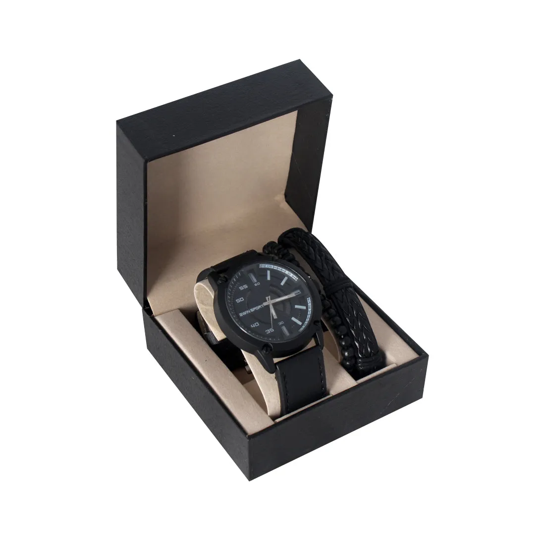 Men Watch Gift Set -7963
