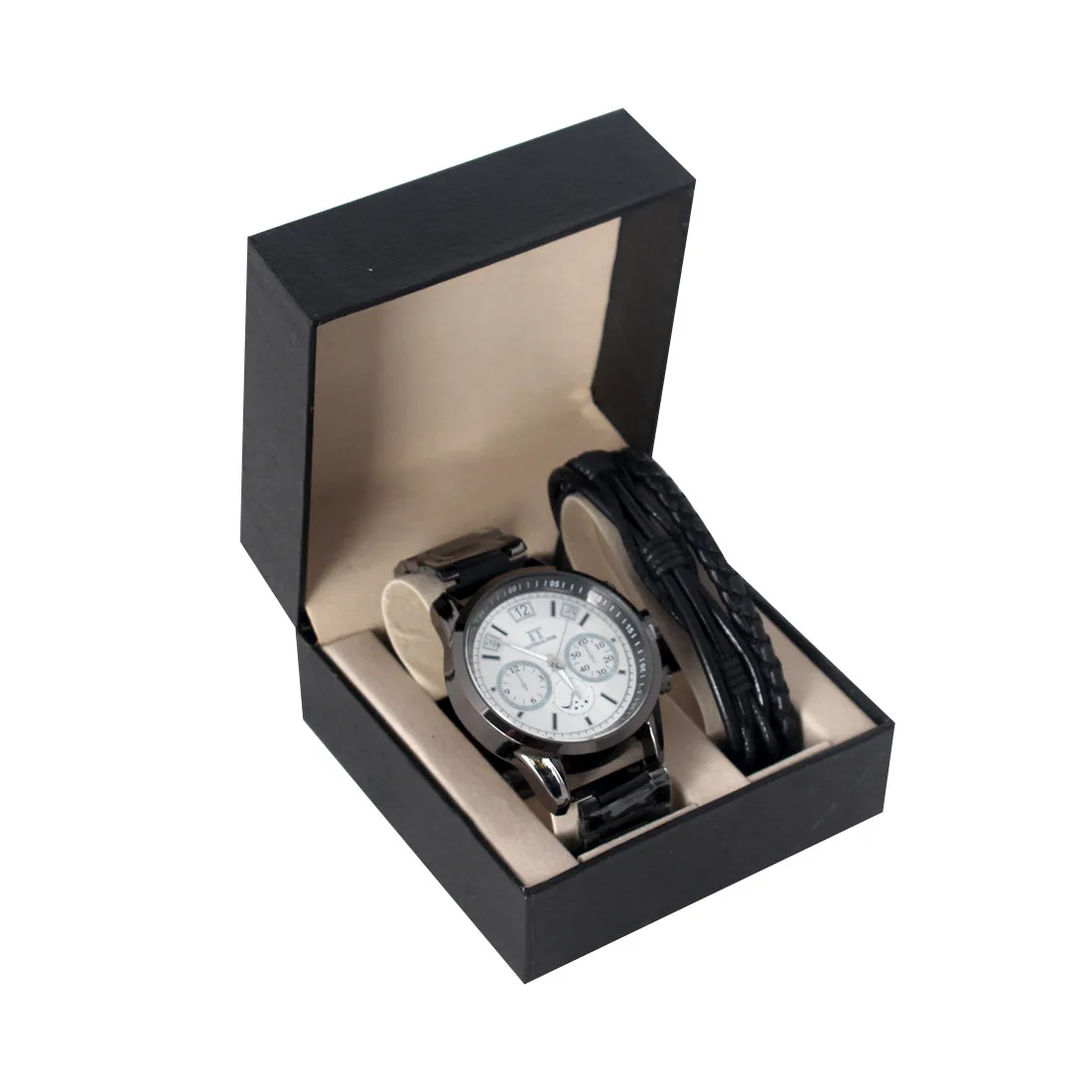 Men Watch Gift Set -7964