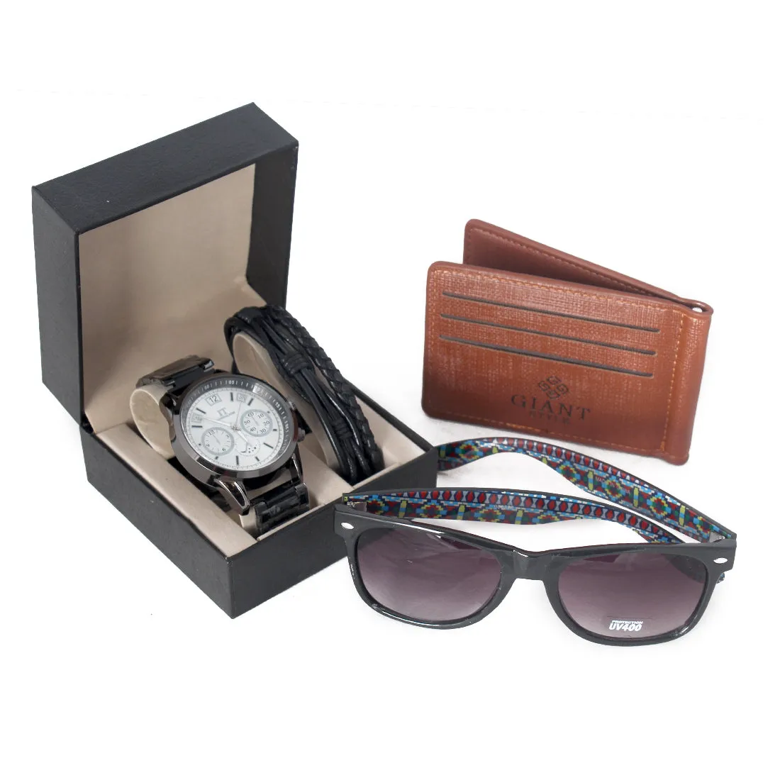 Men Watch Gift Set -7964