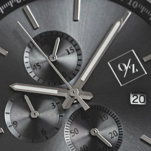 Men's Luxury  Leather Chronograph Watch  - 3 colors